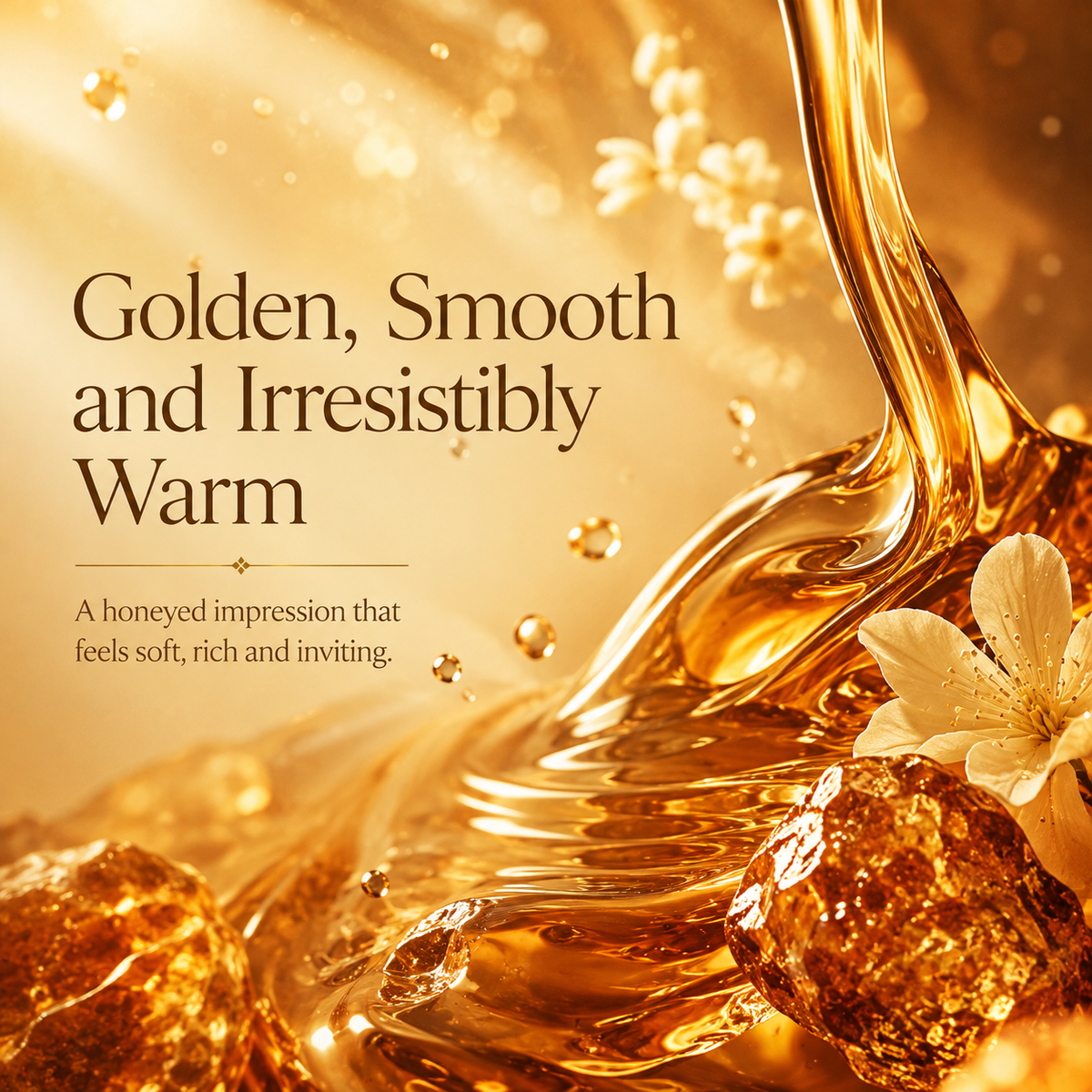Honey Oud Perfume 100ml | Warm Floral Spicy Fragrance | Vegan Formula