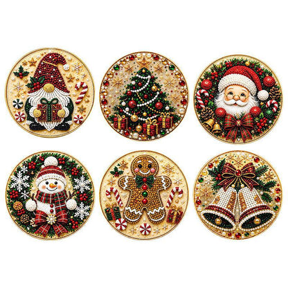 Christmas DIY Diamond Painting Ornaments Kit, Gift for Holiday Home Party